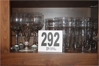 (13) Pieces of Assorted Glassware