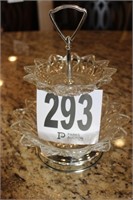 (2) Tier Glass Serving Dish
