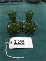 Coin Pattern Candleholders