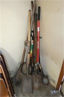 Large Lot of Various Shovels