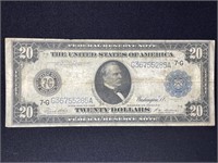 SERIES 1914 LARGE SIZE $20 FEDERAL