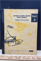 Automatic Record Changer Service Manual Vol. 4