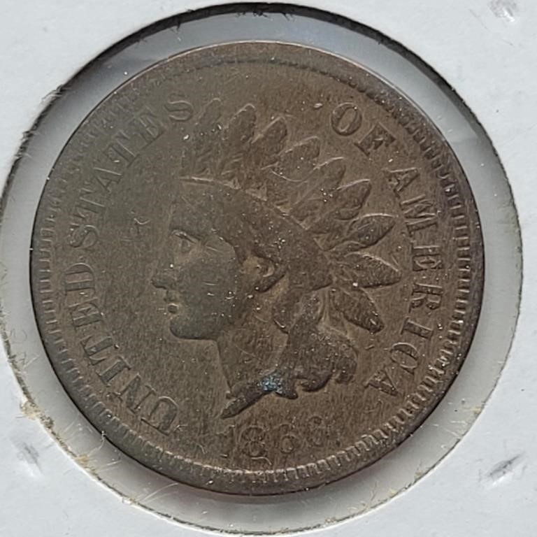 1866 INDIAN HEAD PENNY