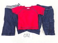 2 Hanna Anderson Pants + Shirt - Size 18-24 Months
