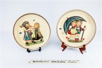 2 Hummel Anniversary Plates, 1975 & 1980