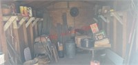 Remaining items in shed (not including Barn wood &