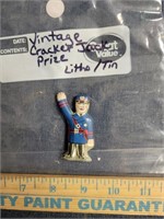 Vintage Cracker Jack Prize Litho Tin Man