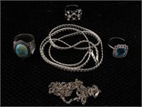Assorted Jewelry - Rings and Necklaces