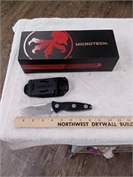 Microtech fixed blade knife