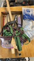 Dehumidifier Bags, Ratchet Straps, Saw Push