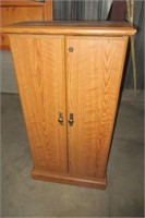 Classic VHS~DVD Storage Cabinet w/ Doors