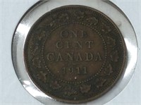 1911 Large Cent Can