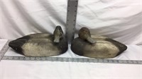 F14) TWO DUCK DECOYS