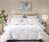 Luxury Queen Size White Goose Feather Down