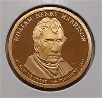 PROOF W H HARRISON DOLLAR-2009-S