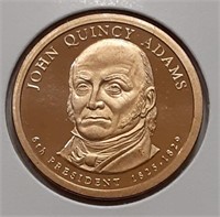 PROOF J Q ADAMS DOLLAR-2008-S