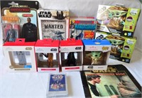 Lot of Assorted New in Box STAR WARS Collectibles