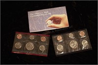 1991 US Mint Uncirculated Coin Sets - D & P Mint