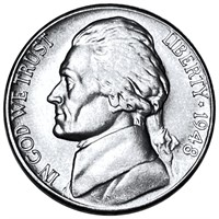 1948-S Jefferson Nickel UNCIRCULATED