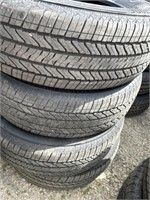 Set of 4 Bridgestone Alenza tires 225/65R17