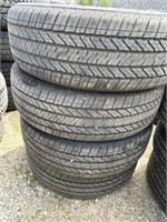 Set of 4 Bridgestone Alenza tires 225/65R17