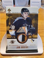 2002 Pacific Jan Hrdina Authentic Jersey Card #76