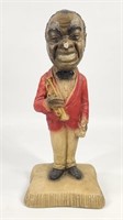 LOUIS ARMSTRONG CHALK STATUE