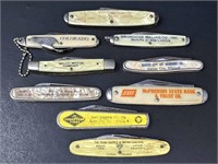Advertising Knives (Goodyear, McPherson StateBank)