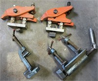 Lot of 4 Specialty Clamps