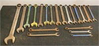 (20) Assorted Combo Wrenches