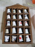 COLL OF WORLDS FAIR AND MISC THIMBLES