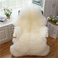 Altlue Real Genuine Sheepskin Rugs Natural Fur