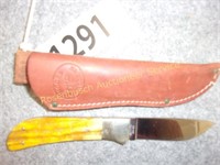 MooreMaker Knife w/Leather Sheath