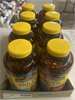 1 LOT OF (8) NATURE MADE FISH OIL 290 SOFT GELS