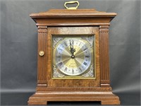 Dunhaven Quartz Wood Mantel Clock Westminster
