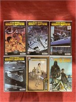 6 bagged and backed comics