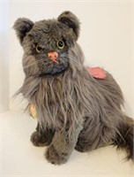 1960s STEIFF Grey Persian DIVA Cat With Tag