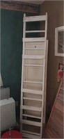 Wooden white ladder