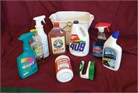 Cleaning supplies - NEW Murphy's oil, Windex,