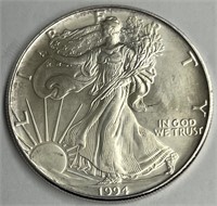 1994 One Ounce Silver American Eagle
