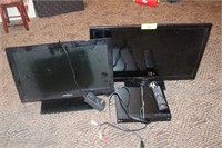 Flat Screen TVs, DVD Player