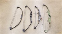 (4) Compound Bows