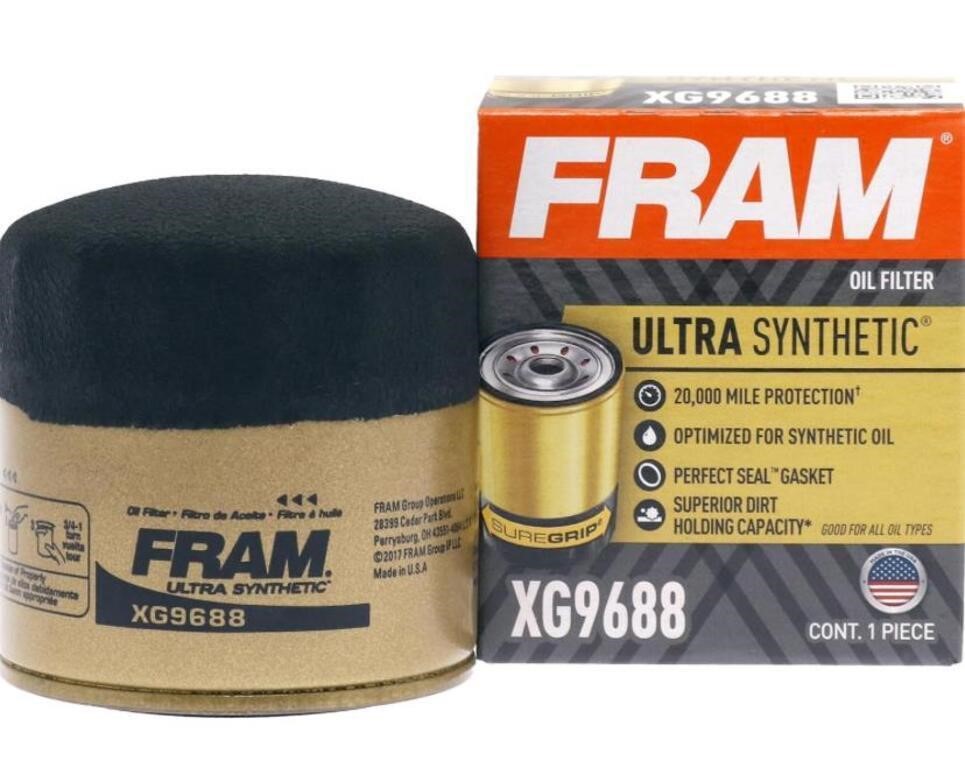 FRAM, ULTRA SYNTHETIC OIL FILTER, FITS SELECT