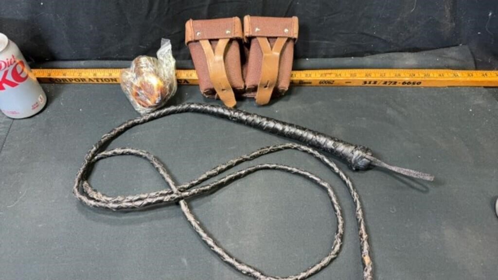 Belt clip and whip
