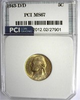 1943-D/D Nickel PCI MS-67