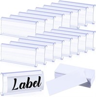 150 Pcs Wire Shelf Label Holders Wire Label Holder