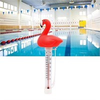 Floating Pool Thermometer Flamingo Gauge Portable