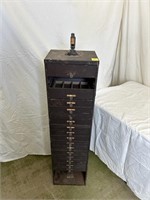 Antique Watchmaker's Cabinet