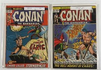 Marvel Conan Barbarian Nos.14 & 15 1972 1st Elric