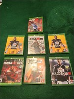 Xbox One Games lot
